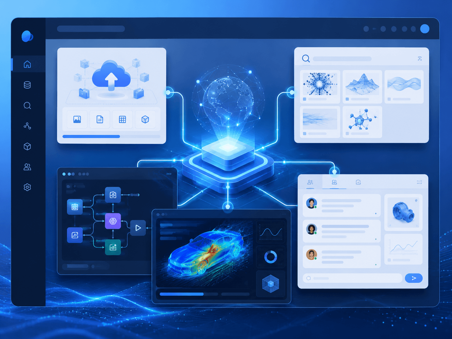 디지털융합 R&D 플랫폼 웹 인터페이스 개발